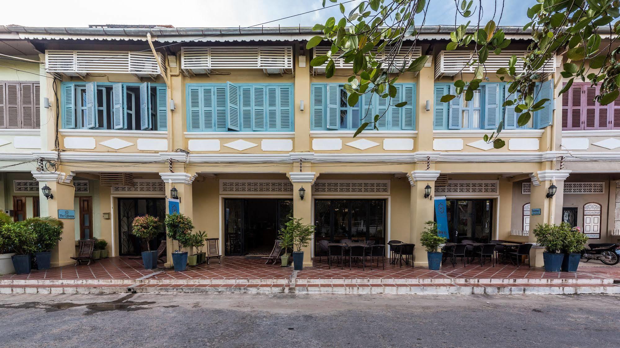 Hotel The Columns Kampot Exteriér fotografie